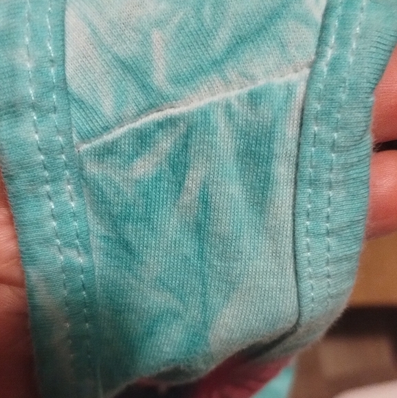 Happy Kids Virginia Beach Girls Neon tiedye sleeveless Fringe Tank Top Girl M - Picture 12 of 13